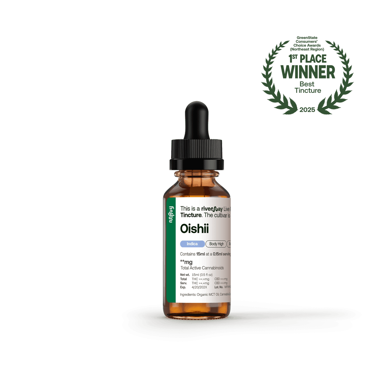 Oishii Live Resin Tincture | 15mL