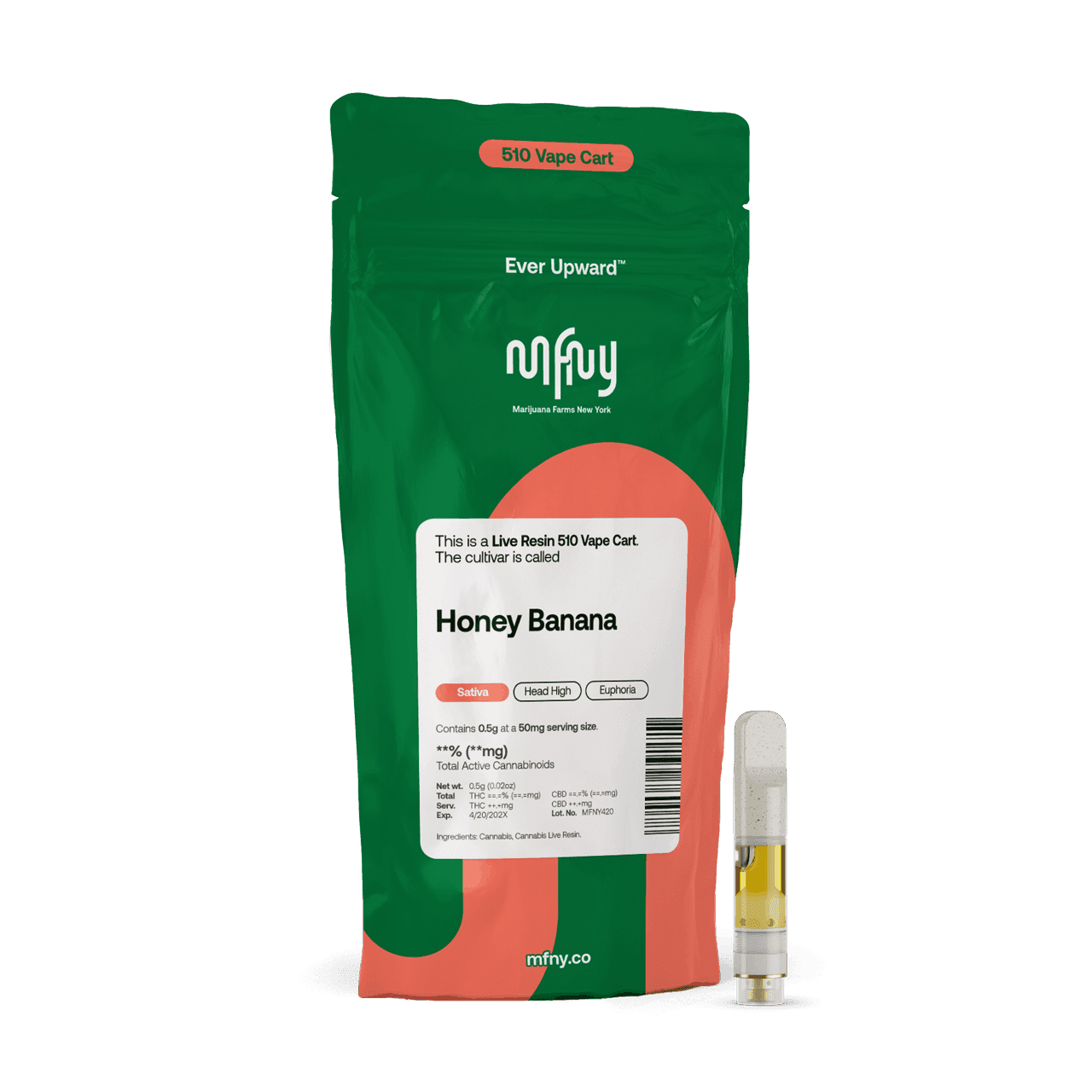 MFNY | Honey Banana | Live Resin 510 Cart (.5g)