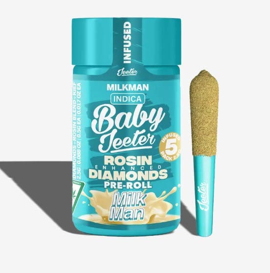 Baby Jeeter | Milkman | .5g Infused Pre-roll 5pk