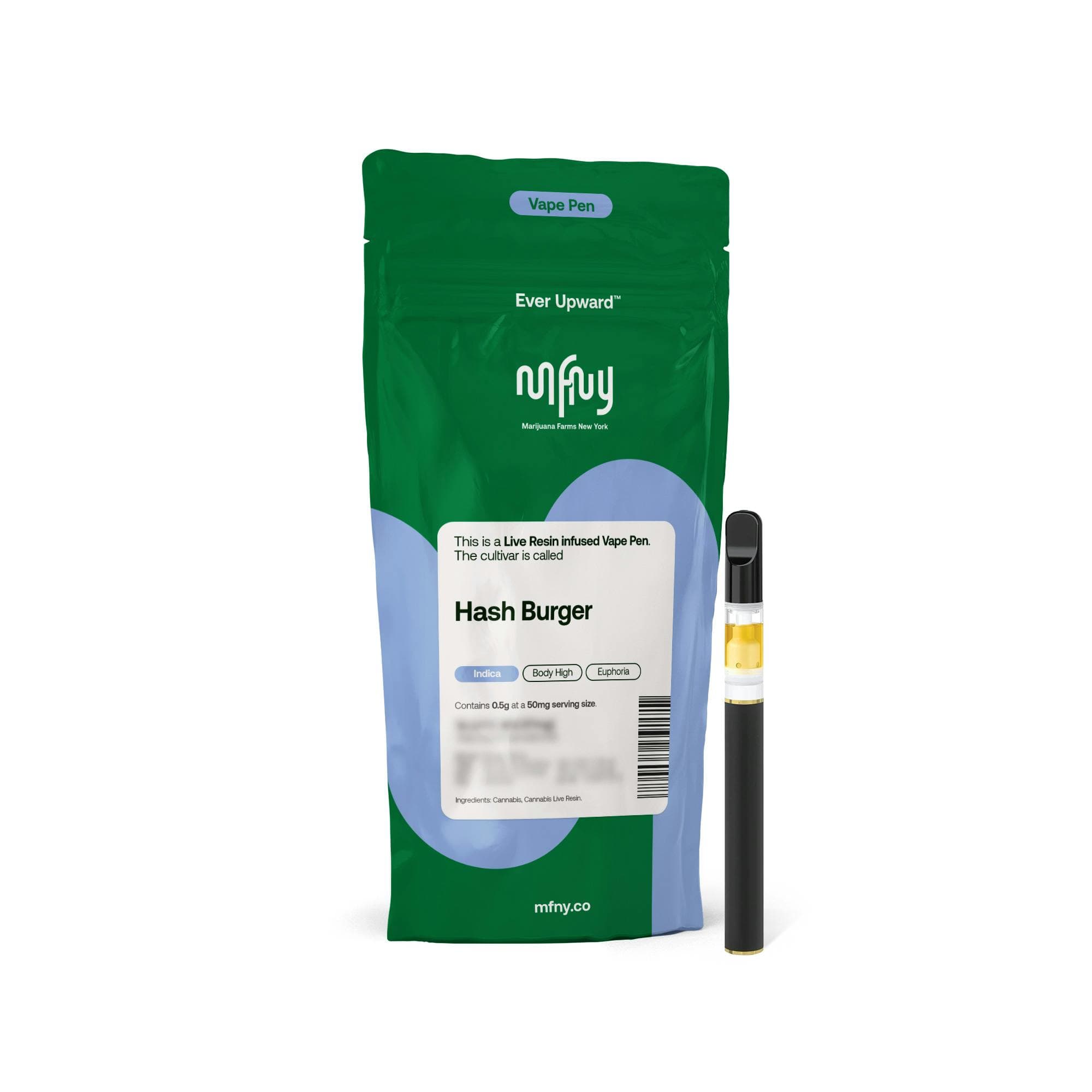 Hash Burger Live Resin Vape Pen | .5g