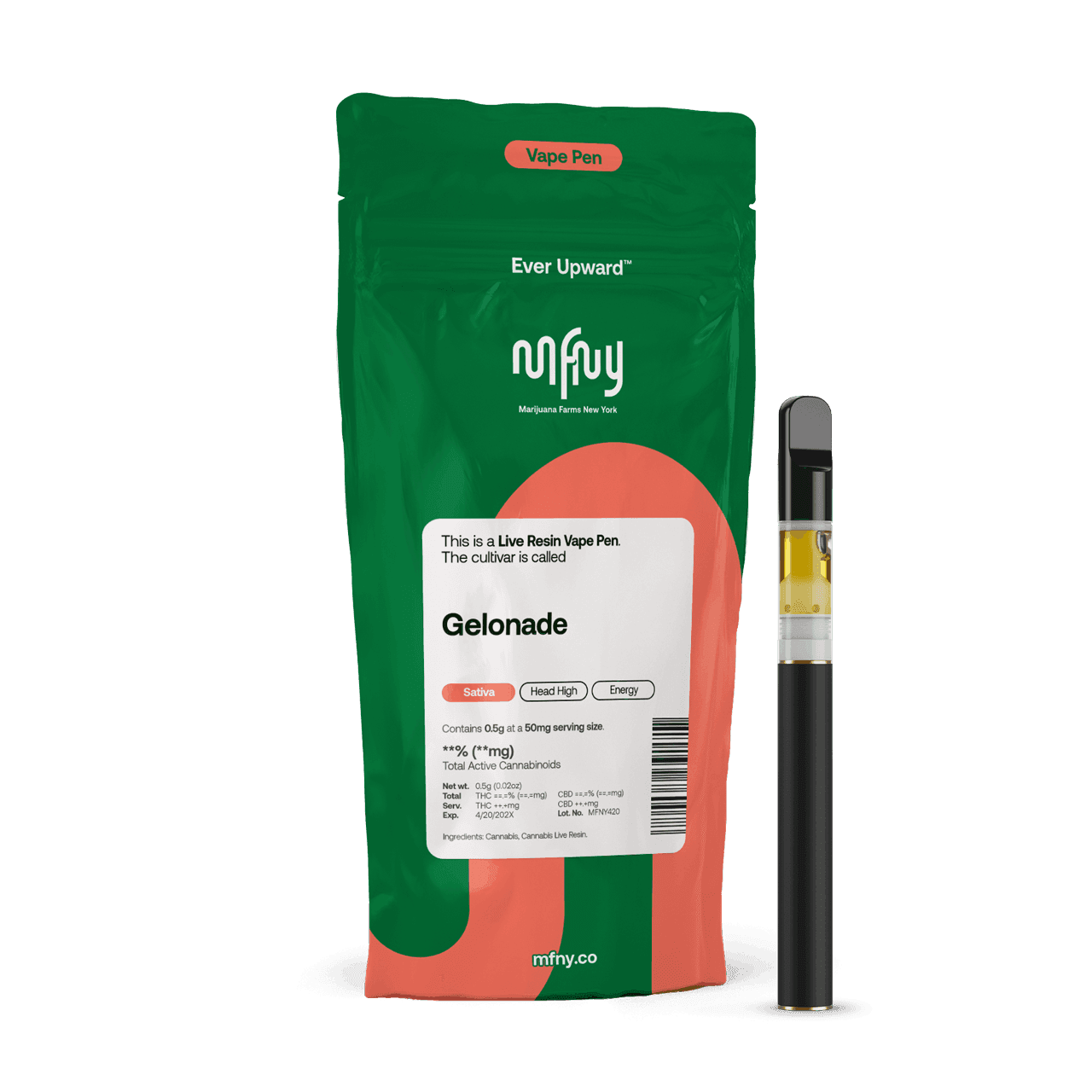 MFNY | Gelonade | .5g Live Resin Vape Pen
