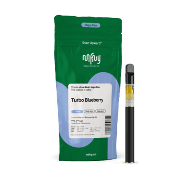 MFNY | Turbo Blueberry | .5g Live Resin AIO Vape (Indica)