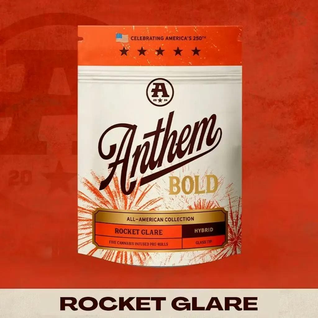 Anthem Bold | Rocket Glare | .5g Infused Glass Tip Pre-Roll 5pk