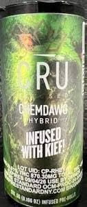 CRU | Chemdawg | .5g Infused Pre-rolls 6pk